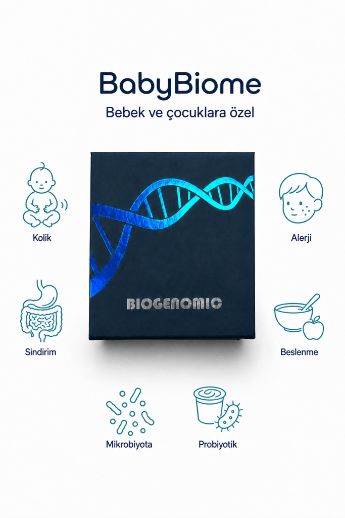 BabyBiome Bebek ve Çocuklara Özel Mikrobiyota Testi